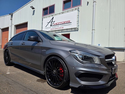 Mercedes-Benz CLA 45 AMG 4-Matic Pano/MemoryKeyless/Sport seats/Cognac leder/Camera
